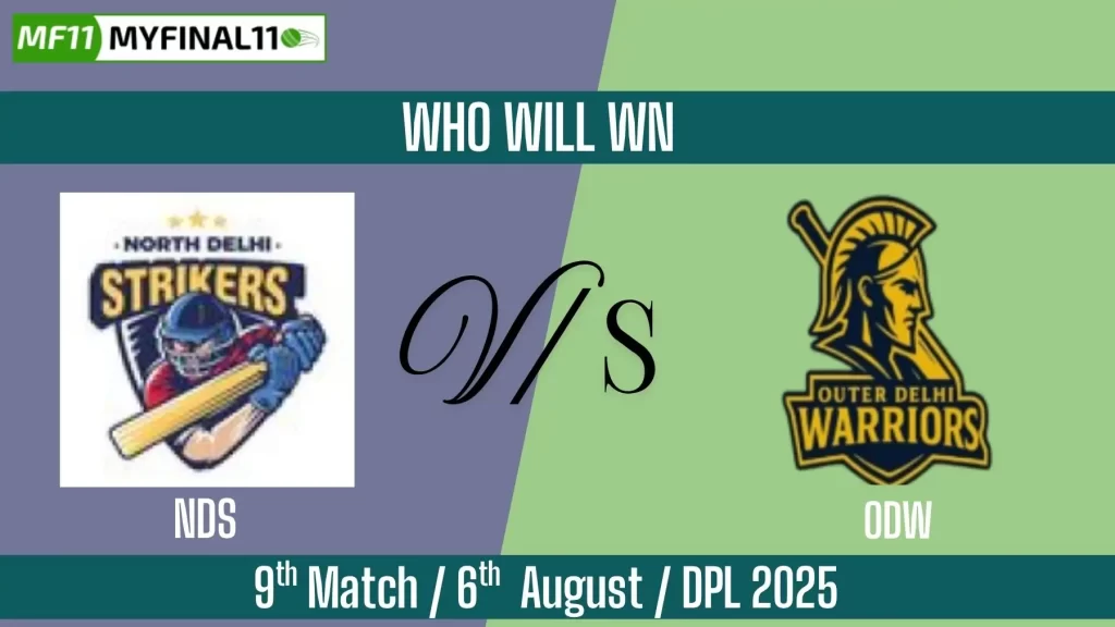 NDS vs ODW Top 3 Captain and Vice-Captain Pick for 9th T20 Match – Delhi Premier League 2025