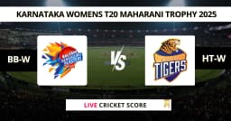 BB-W vs HT-W Live Score: Scorecard, Ball by Ball Commentary – Match 7, Karnataka Women’s T20 Maharani Trophy 2025