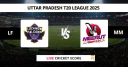 LF vs MM Live Score: Scorecard, Ball by Ball Commentary – Match 20, Uttar Pradesh T20 League 2025