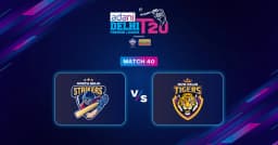 NDS vs NDT 40th Match Preview: North Delhi Strikers vs New Delhi Tigers Pitch Report, Stats & Prediction