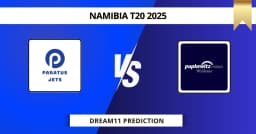 PAJ vs PMW Dream11 Prediction Today: Pitch Report, Player Stats, & Fantasy Tips Namibia T20 2025 – Match 12