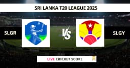 SLGR vs SLGY Live Score: Scorecard, Ball by Ball Commentary – Match 6, SLC T20 League