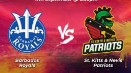 BR vs SNP Head-to-Head Record: Barbados Royals vs St Kitts and Nevis Patriots 27th Match in CPL, September 12, 2025