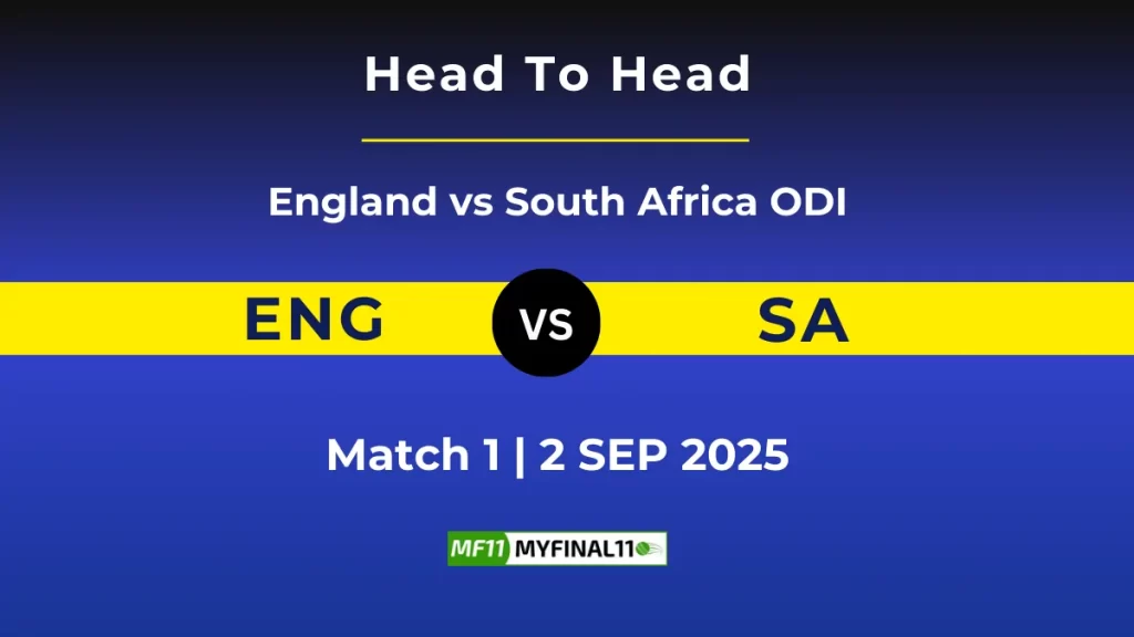 England vs South Africa Player Battle & Head to Head Team Stats in ODI 2025