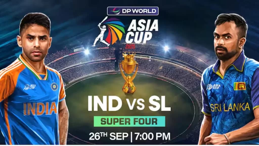 IND vs SL Head-to-Head Record & Stats in T20Is | Asia Cup 2025