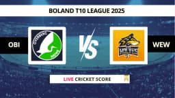 OBI vs WEW Live Score: Scorecard, Ball by Ball Commentary – Match 20, Boland T10 League 2025