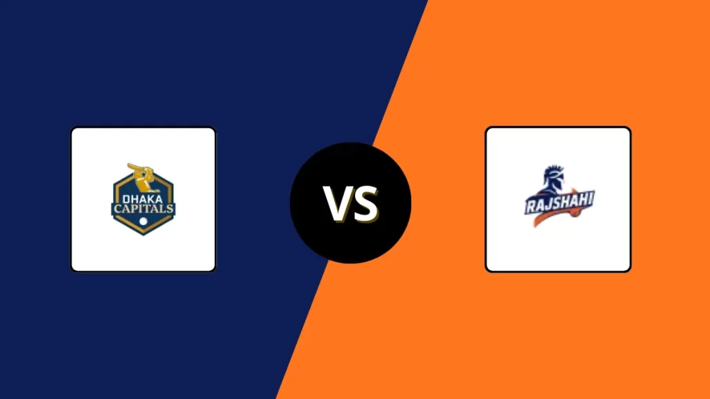 DC vs RJW Player Battle & Head to Head Team Stats – Bangladesh Premier League 2025