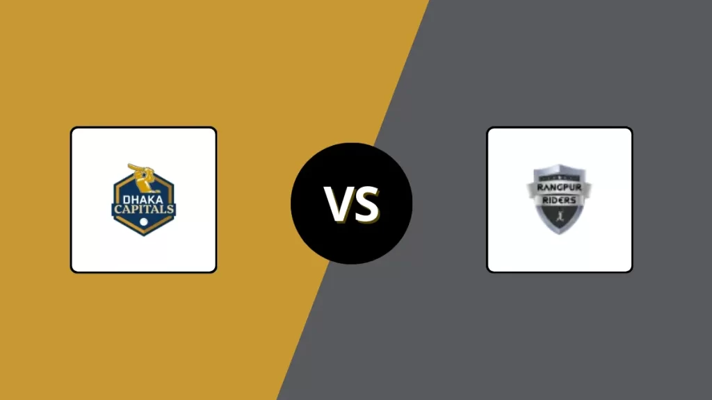 DC vs RR Head to Head, Player Battles & Team Stats | Dhaka Capitals vs Rangpur Riders 2025