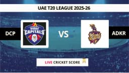 DCP vs ADKR Live Score, Scorecard, Ball by Ball Match Updates (IL T20 Eliminator)