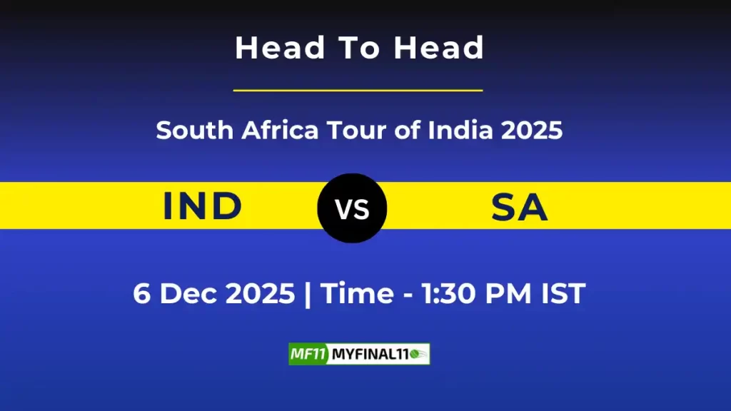 IND vs SA ODI Player Battle, Statistics and Team Stats – South Africa Tour of India 2025