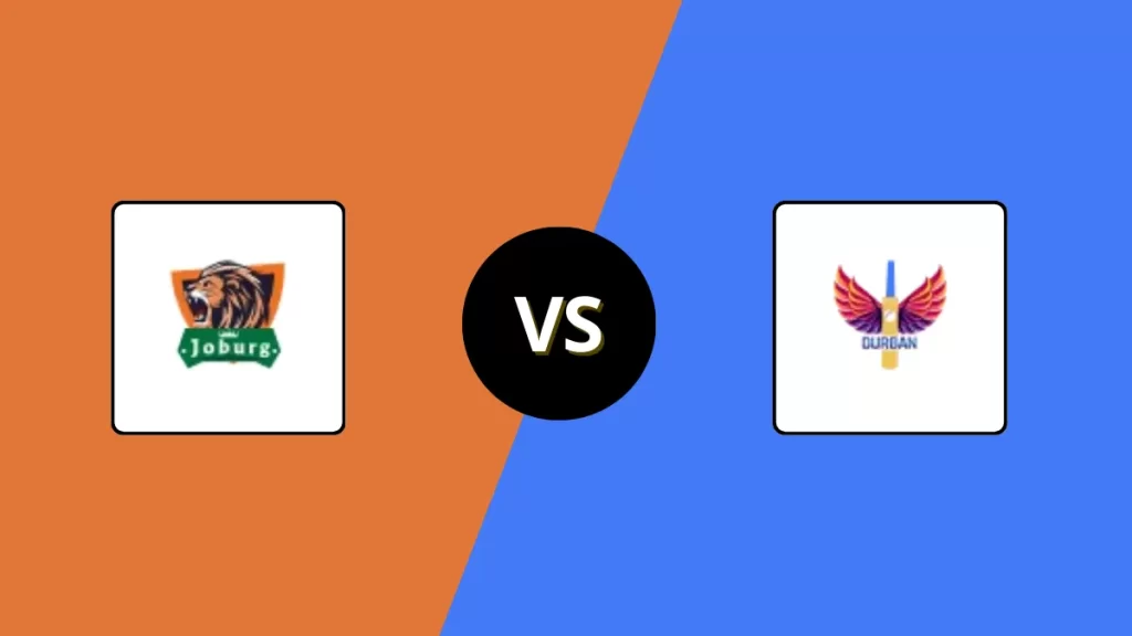 JSK vs DSG Head to Head, Player Battles & Team Stats | Joburg Super Kings vs Durban Super Giants 2025