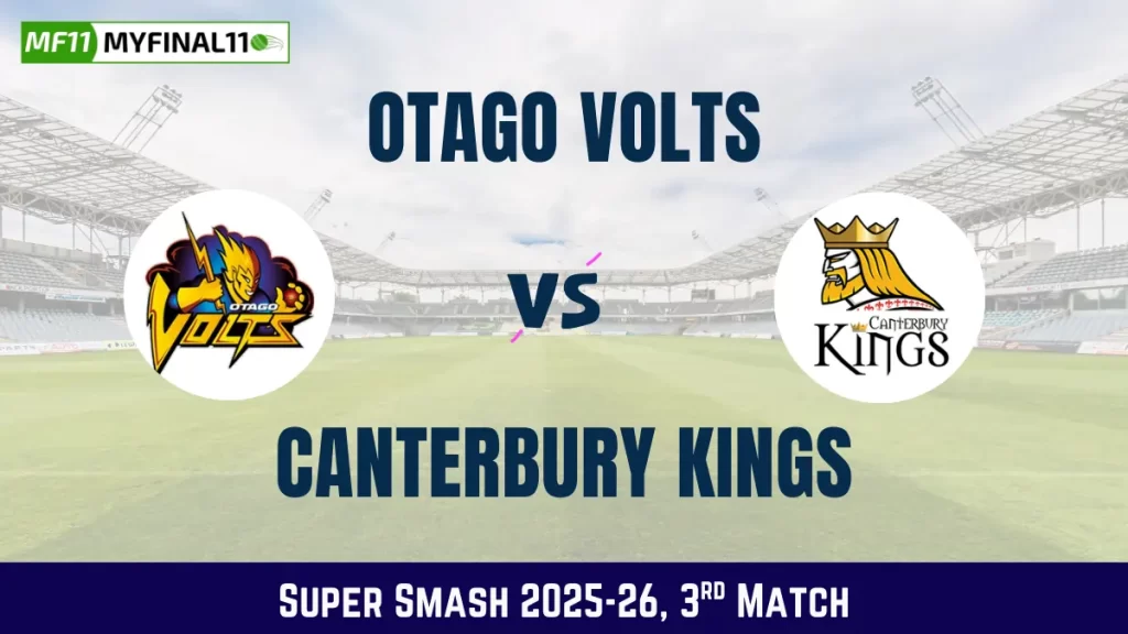 OV vs CK Dream11 Prediction & Fantasy Tips (Super Smash, 3rd Match), in Alexandra, Dec 28, 2025
