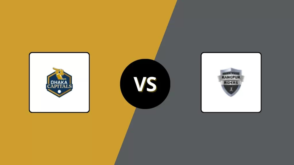 DC vs RR Head to Head, Player Battles & Team Stats | Dhaka Capitals vs Rangpur Riders 2025