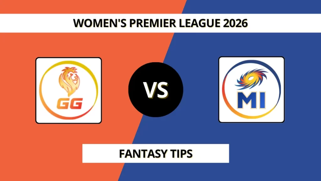 GG-W vs MI-W Dream11 Prediction (WPL, Match 19), in Vadodara, January 30, 2026, 7:30 PM – Fantasy Tips, Playing11, Pitch Report