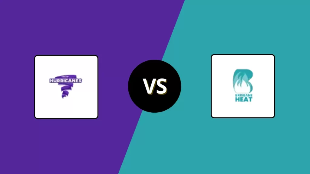 HUR vs HEA Head to Head, Player Battles & Team Stats | Hobart Hurricanes vs Brisbane Heat 2025