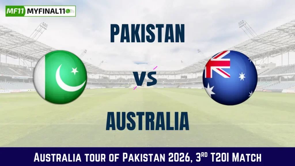 PAK vs AUS 3rd T20I Dream11 Prediction Today, in Lahore, February 1, 2026 – Fantasy Tips, Playing11, Pitch Report