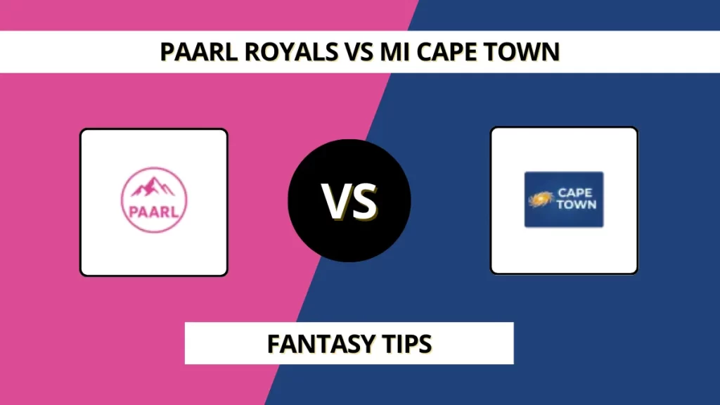 PR vs MICT Dream11 Prediction & Fantasy Cricket Tips (SA20 | Match 10), in Paarl, January 2, 2026
