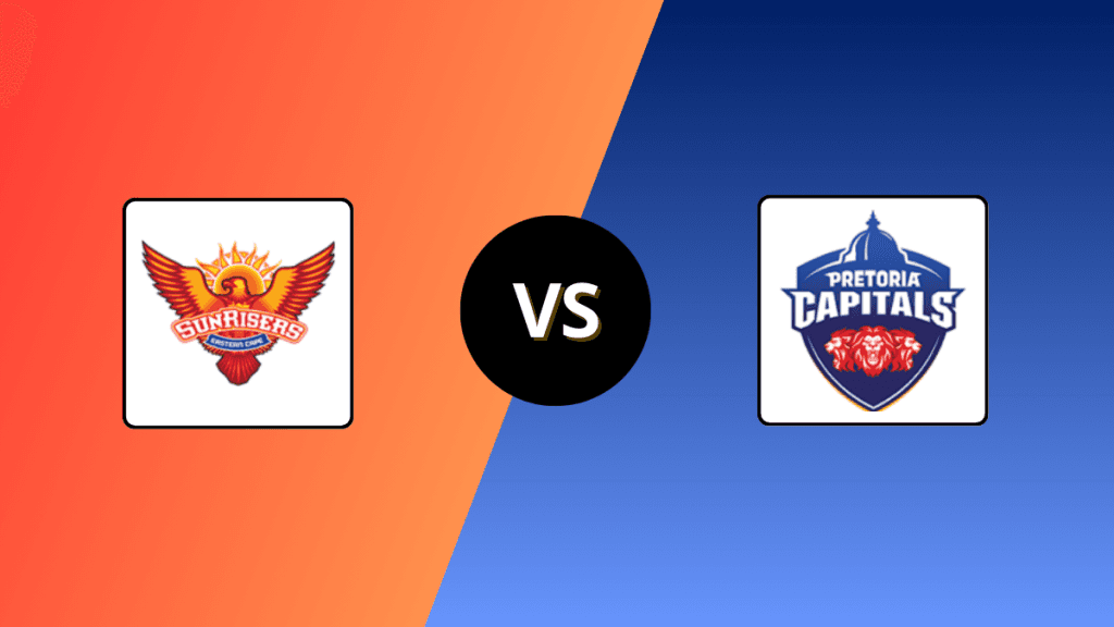 SEC vs PC Head to Head, Player Battles & Team Stats | Sunrisers Eastern Cape vs Pretoria Capitals 2025