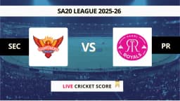 SEC vs PR Live Score, Scorecard, Ball by Ball Match Updates – Qualifier 2, SA20 2025-26