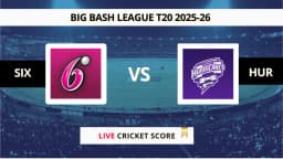 SIX vs HUR Live Score, Scorecard, Ball by Ball Match Updates – Challenger, Big Bash League 2025-26