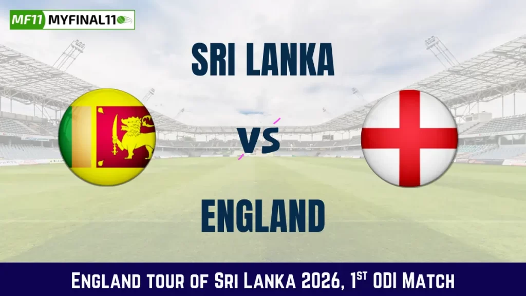 SL vs ENG Dream11 Prediction (1st ODI), in Colombo, January 22, 2026 – Fantasy Tips, Playing11, Pitch Report