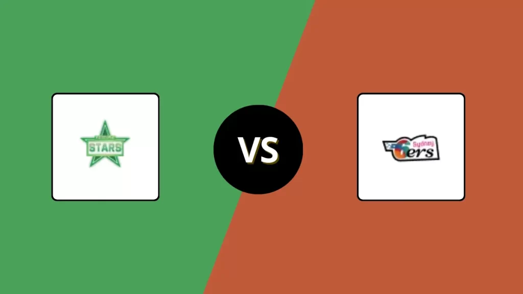 STA vs SIX Head to Head, Player Battles & Team Stats | Melbourne Stars vs Sydney Sixers 2025