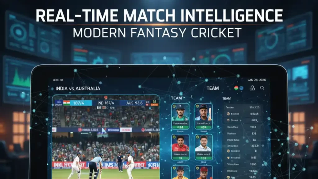 The Role of Real-Time Match Intelligence in Modern Fantasy Cricket Platforms