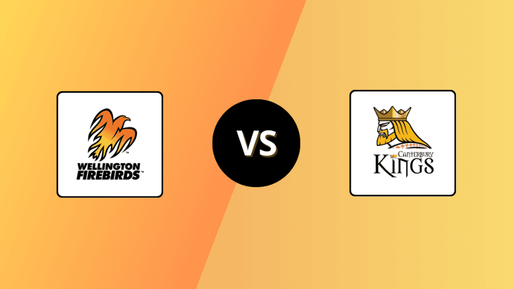 WF vs CK Head to Head, Player Battles & Team Stats | Wellington Firebirds vs Canterbury Kings 2025