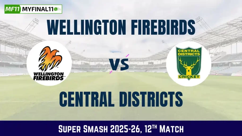 WF vs CS Dream11 Prediction (12th Match), in Wellington, January 7, 2026 – Fantasy Tips, Playing11, Pitch Report