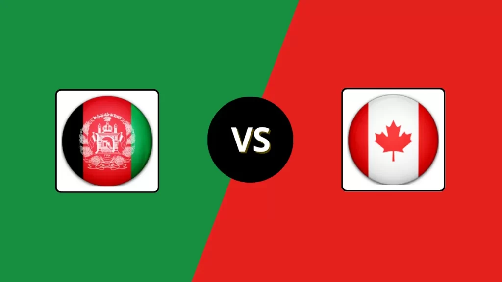 AFG vs CAN Head to Head, Player Battles & Team Stats | Afghanistan vs Canada 2026