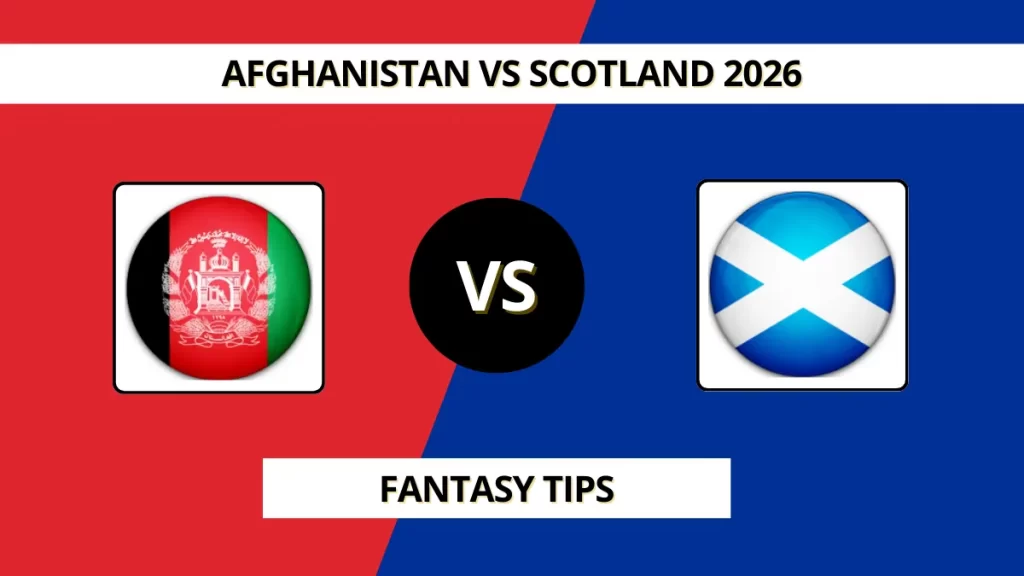 AFG vs SCO Dream11 Prediction (Warm-Up | Match 1), in Bengaluru, Feb 2, 2026 – Fantasy Tips, Playing11, Pitch Report