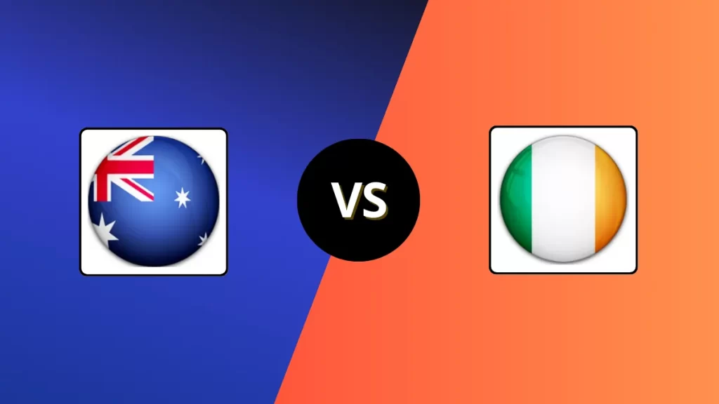AUS vs IRE Head to Head, Player Battles & Team Stats | Australia vs Ireland 2026
