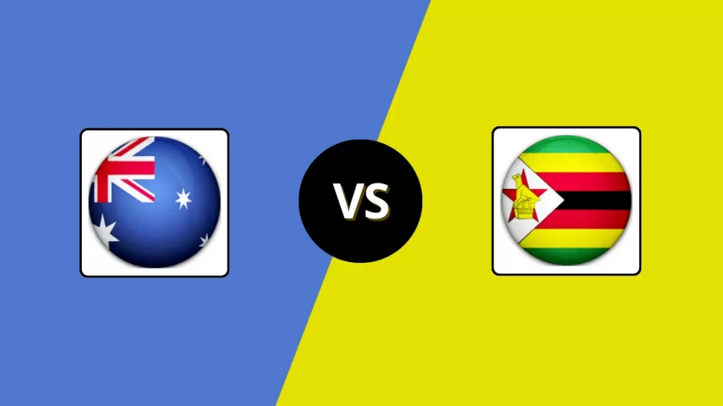 AUS vs ZIM Head to Head, Player Battles & Team Stats | Australia vs Zimbabwe 2026