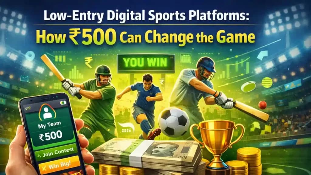 Low-Entry Digital Sports Platforms: How ₹500 Can Change the Game