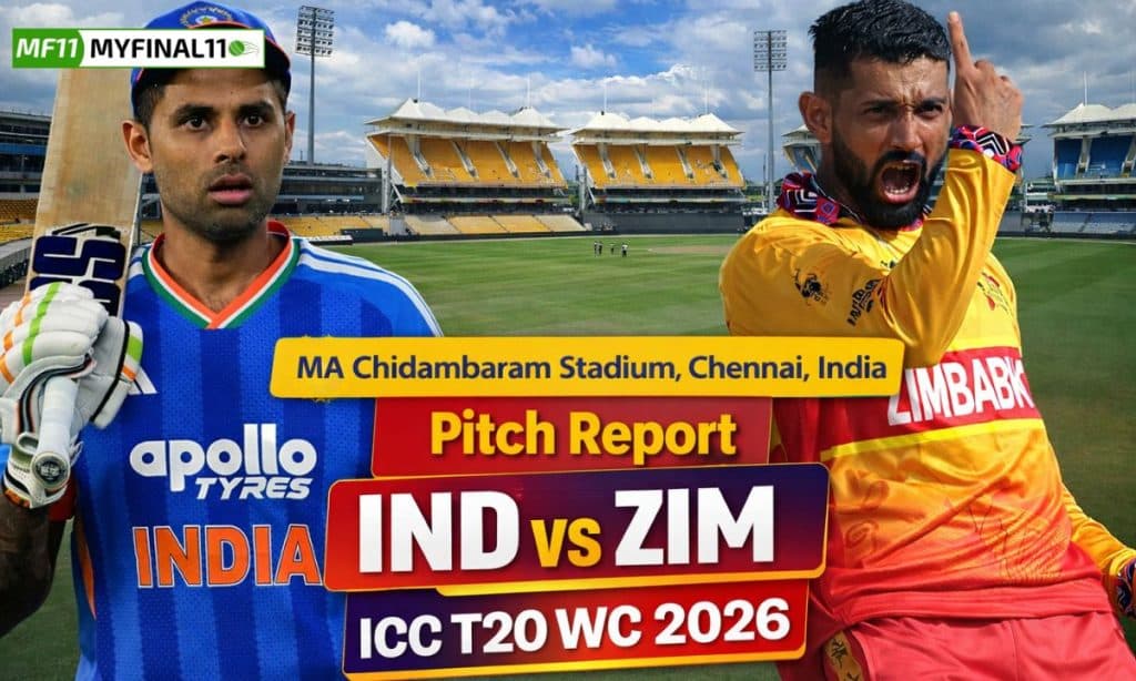 M. A. Chidambaram Stadium Pitch Report: IND vs ZIM, ICC T20 World Cup 2026