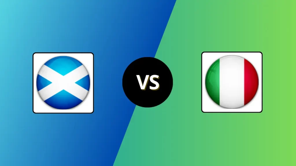 SCO vs ITA Head to Head, Player Battles & Team Stats | Scotland vs Italy 2026