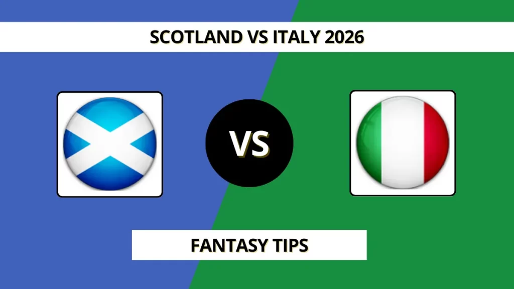 SCO vs ITA Dream11 Prediction (T20 World Cup 2026), in Kolkata, February 9, 2026 – Fantasy Tips, Playing11, Pitch Report