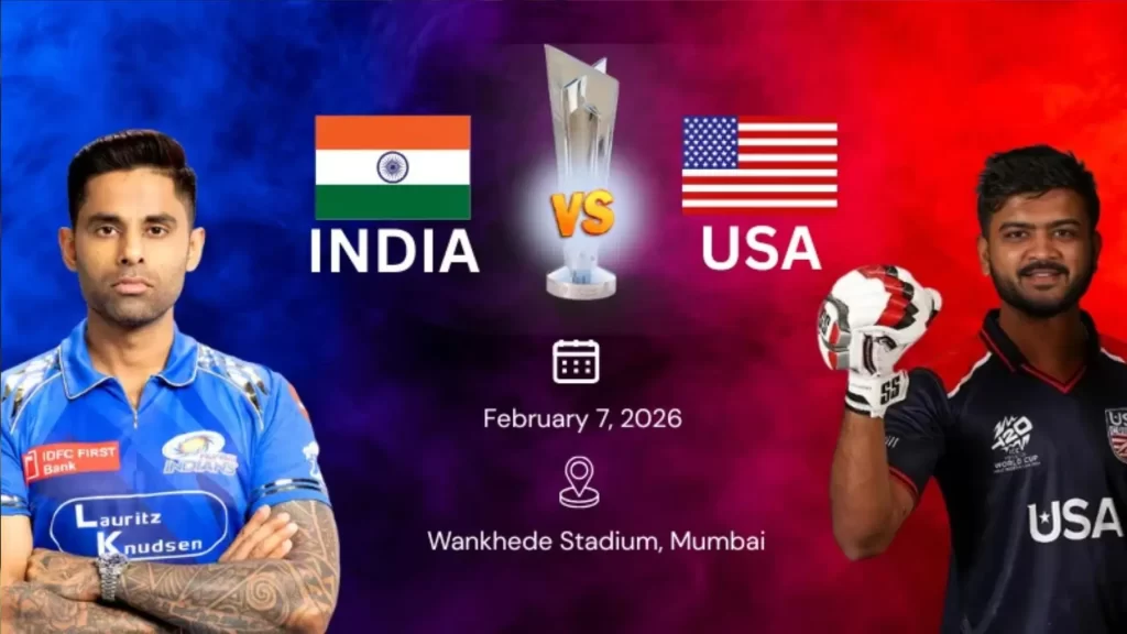 IND vs USA Match Prediction, 3rd Match, Group A – Who Will Win? Top Batter and Top Bowler Picks | T20 World Cup 2026