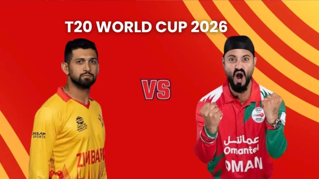 ZIM vs OMN Match Prediction, 8th Match, Group B – Who Will Win? Top Batter and Top Bowler Picks | T20 World Cup 2026