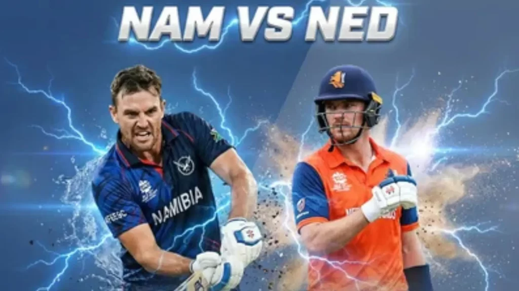 NED vs NAM Today Match Prediction, 10th Match, Group A – Who Will Win? Top Batter and Top Bowler Picks | T20 World Cup 2026