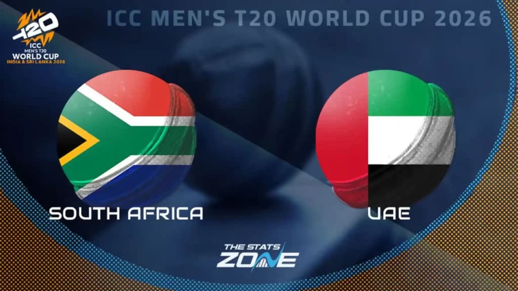 SA vs UAE Todays Match Prediction 34th Match, T20 World Cup 2026 – Who Will Win? Top Batter and Top Bowler Picks