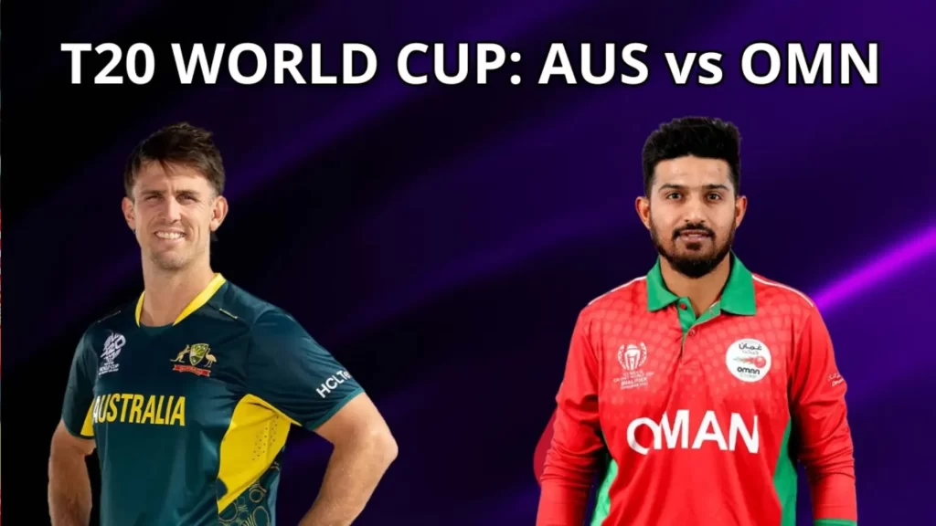 AUS vs OMN Match Prediction 40th Match, T20 World Cup 2026 – Who Will Win? Top Batter and Top Bowler Picks
