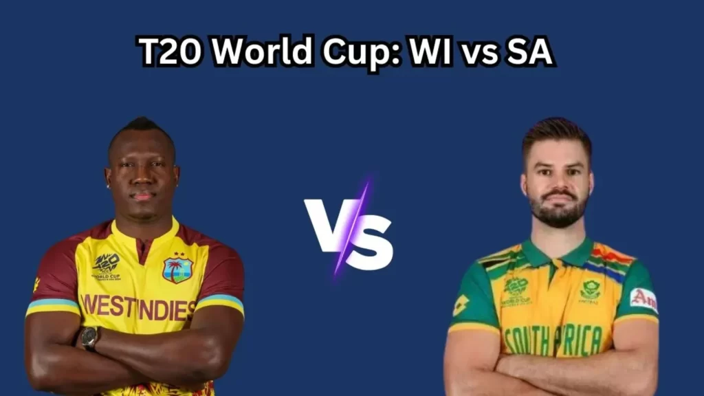 WI vs SA Today Match Prediction, T20 World Cup 2026 – Who Will Win? Top Batter and Top Bowler Picks