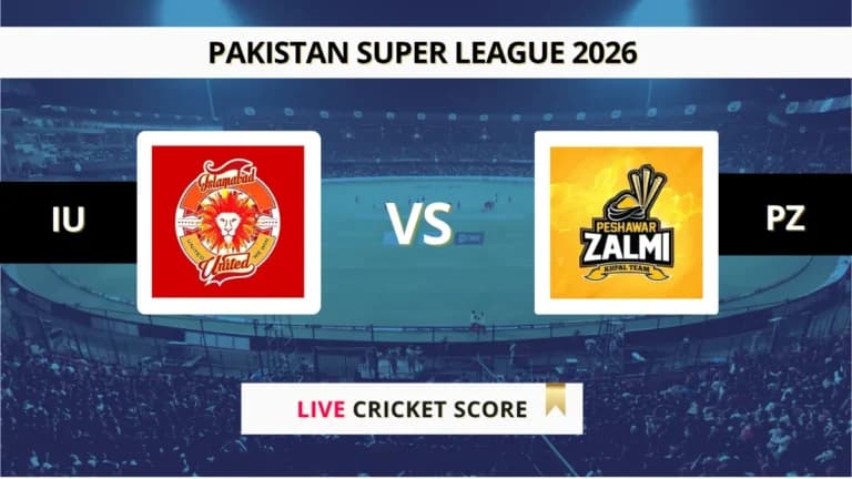 IU vs PZ Live Score, Scorecard, Ball by Ball Match Updates – Match 7, Pakistan Super League 2026