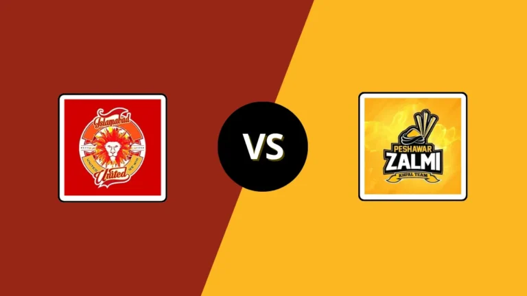 IU vs PZ Head to Head, Player Battles & Team Stats | Islamabad United vs Peshawar Zalmi 2026