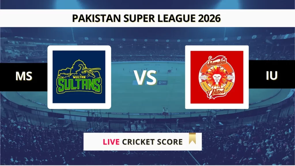 MS vs IU Head to Head, Player Battles & Team Stats | Multan Sultans vs Islamabad United 2026