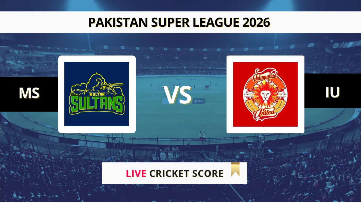 MS vs IU Head to Head, Player Battles & Team Stats | Multan Sultans vs Islamabad United 2026