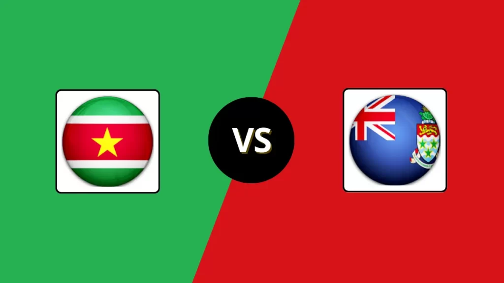 SUR vs CAY Head to Head, Player Battles & Team Stats | Suriname vs Cayman Islands 2026