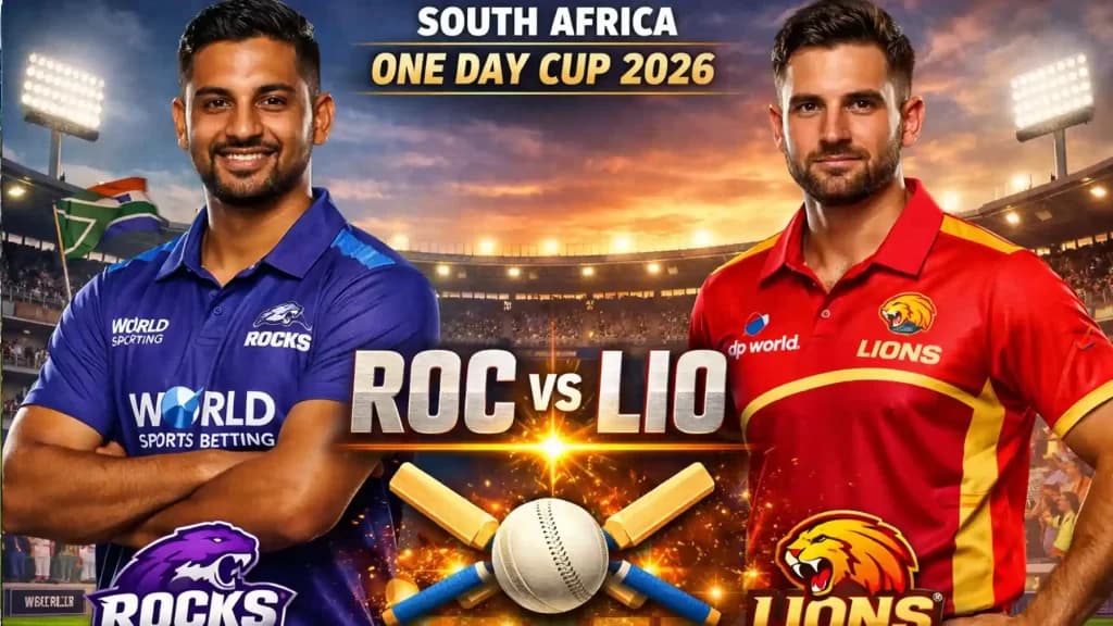 ROC vs LIO Today Match Prediction, 26th Match, South Africa One Day Cup 2026 – Who Will Win?