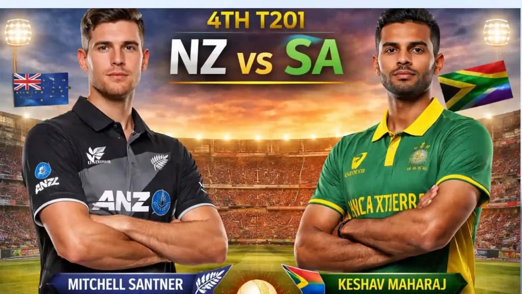 NZ vs SA Today Match Prediction, 4th T20I, South Africa Tour of New Zealand 2026 – Who Will Win?